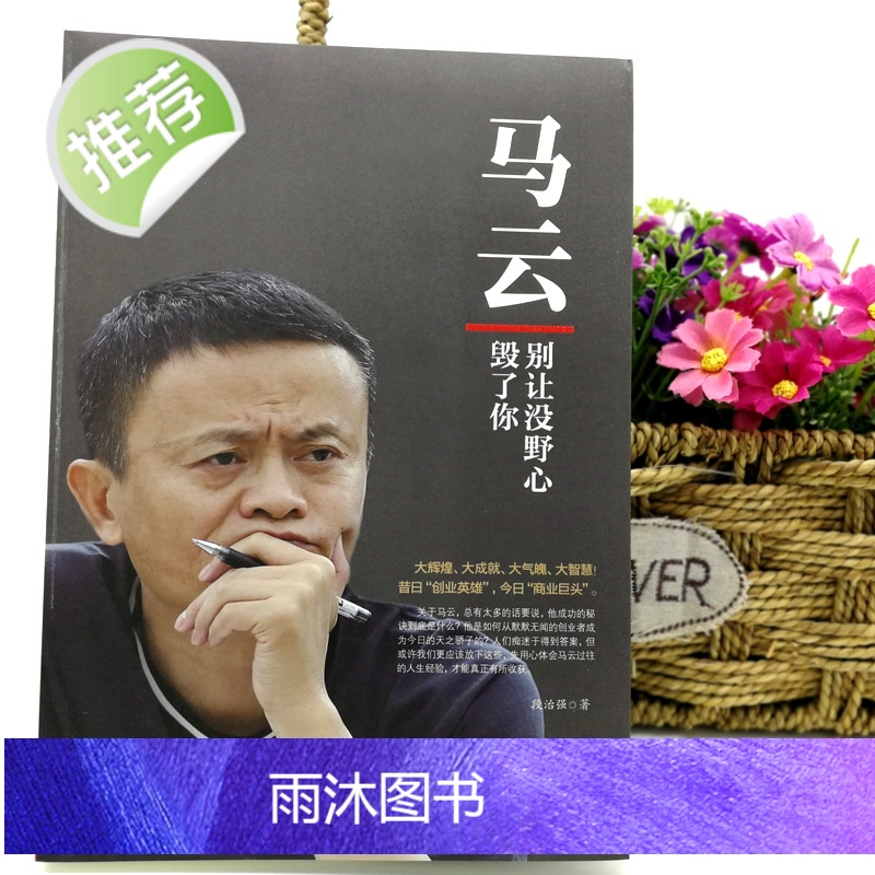 正版 人物传记 马云:别让没野心毁了你 电商教父 青春成功励志职场创业书籍人生智慧信念人生哲学营销哲学马云全传名人传高清大图