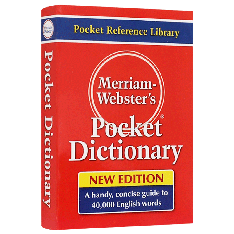 韦氏袖珍字词典 [正版]韦氏袖珍字词典 英文原版 Merriam-Webster’s Pocket Dictionary高清大图