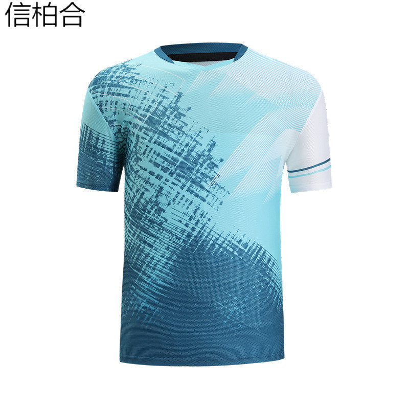 信柏合羽毛球服XH001/套高清大图