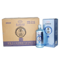 贵州茅台茅韵中国韵酱香型白酒53度（内含3个礼袋）500ml*6瓶整箱装 高度纯粮食白酒送礼婚宴