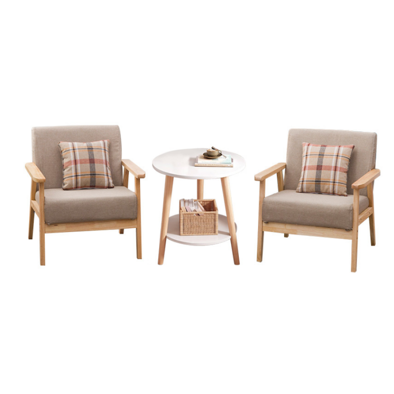 凡尔尚沙发茶几组合600*600*450mm套高清大图