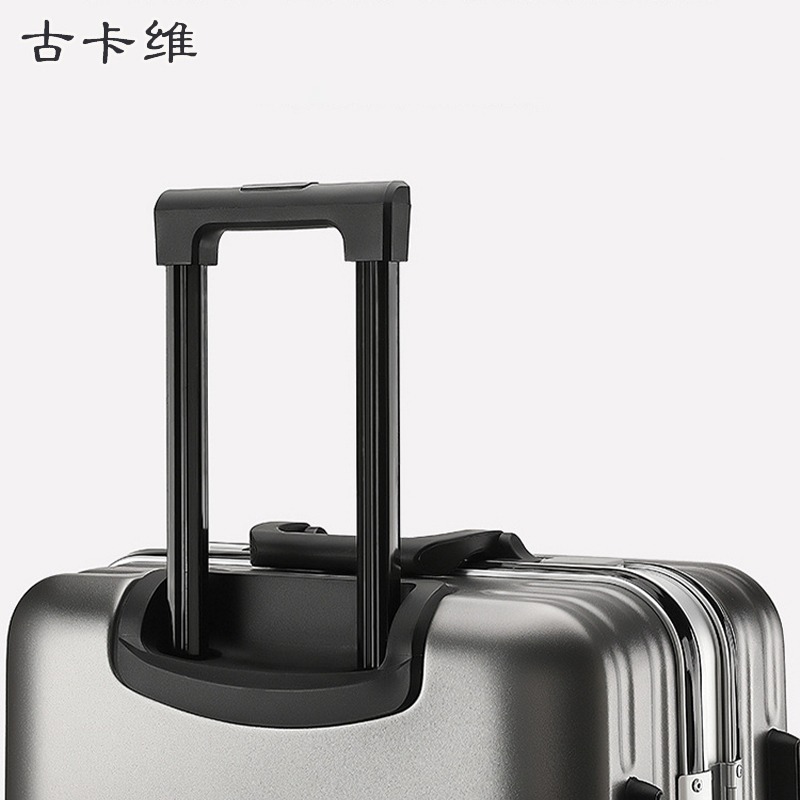古卡维 拉杆箱 行李箱 黑色28寸拉链款A1123-4高清大图