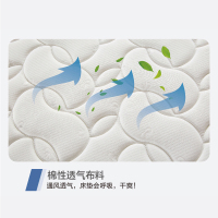斯俪澜独立弹簧加粗腰加丝无胶水环保棕冬夏两用床垫护脊