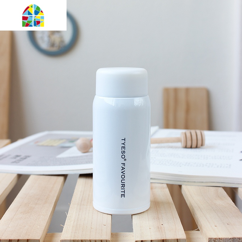 小容量女士保温杯迷你小巧便携时尚杯子简约带滤网ins男学生水杯 FENGHOU 8716-粉色-200ml