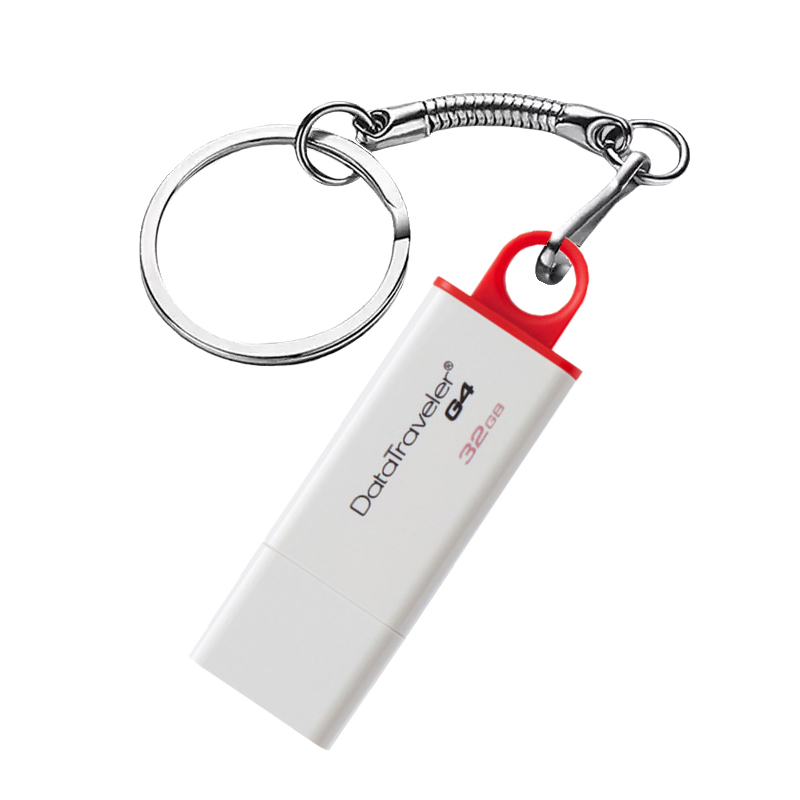 金士顿(Kingston)32GB U盘 DTIG4 高速优盘USB3.0 时尚色彩 红色