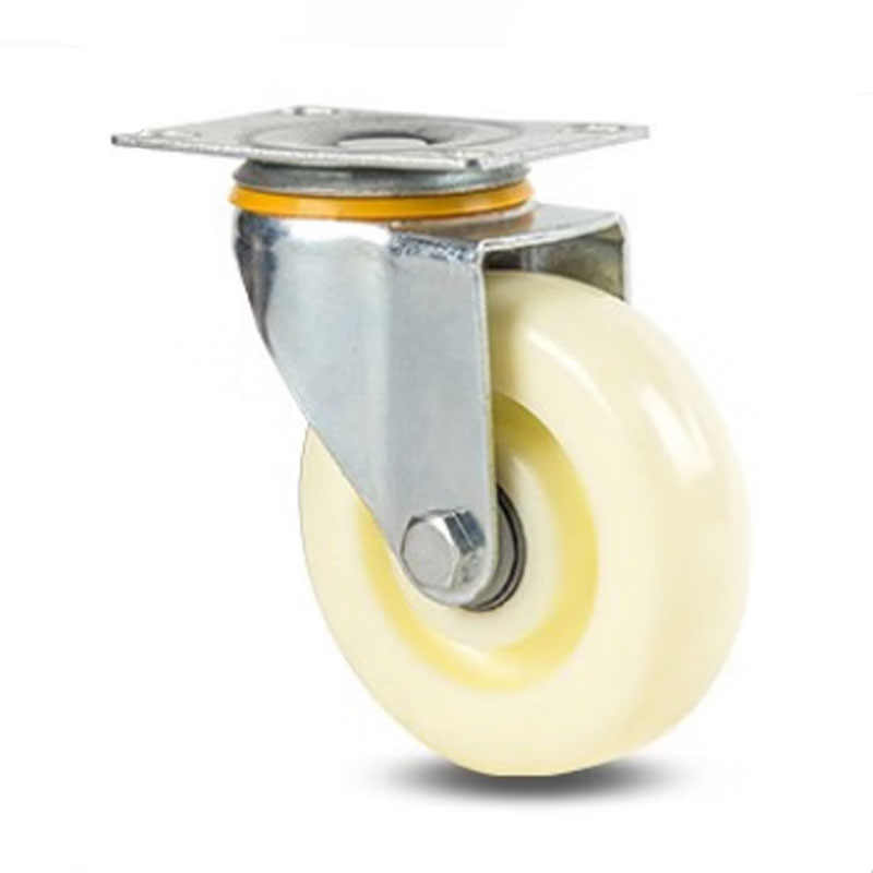 知铁 板车脚轮万向轮 4寸 个高清大图