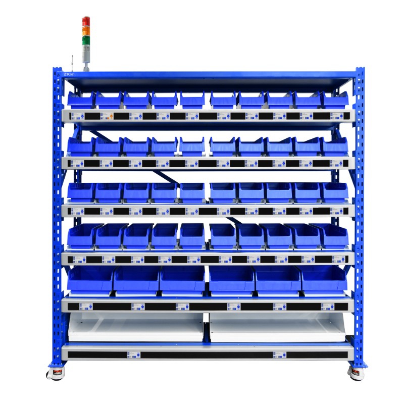 震坤行60货道PTL称重货架W91-60（Z）2000L 440kg W91-60（Z）