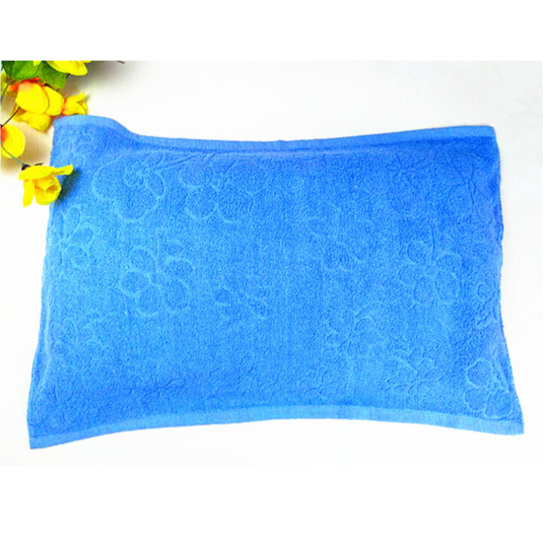 圣之花 DT 纯棉枕巾50*70cm 蓝色 75597