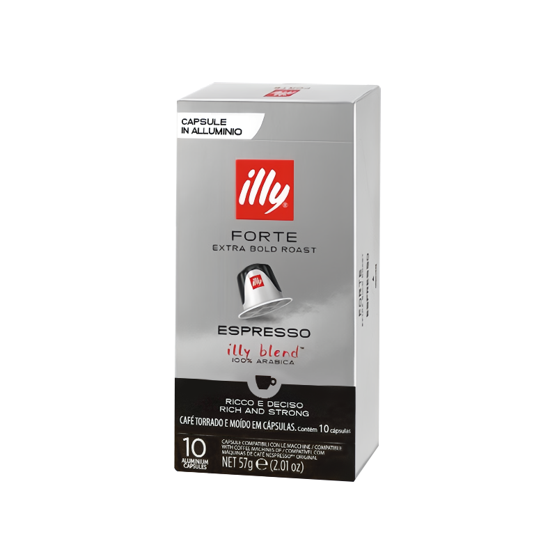 illy意利法国进口胶囊咖啡 意式重度 兼容Nespresso咖啡机