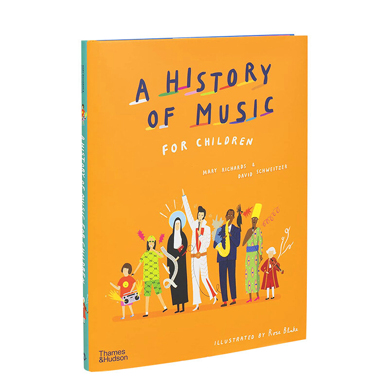 [正版]写给孩子们的音乐史 英文原版 A History of Music for Children 玛丽理查兹 精装