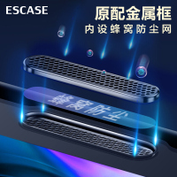 ESCASE 苹果XS Max钢化膜 iphone11 Pro Max/钢化膜 [带防尘网]高清全覆盖防爆玻璃前膜