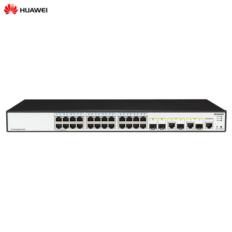 华为 HUAWEI S1720-28GFR-4TP 24口全千兆智能网管交换机