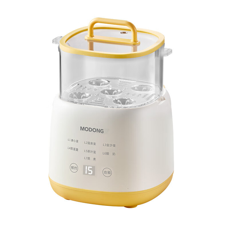 摩动煮蛋器温感探头精准控温口感嫩滑小巧能装MD-DDZ11