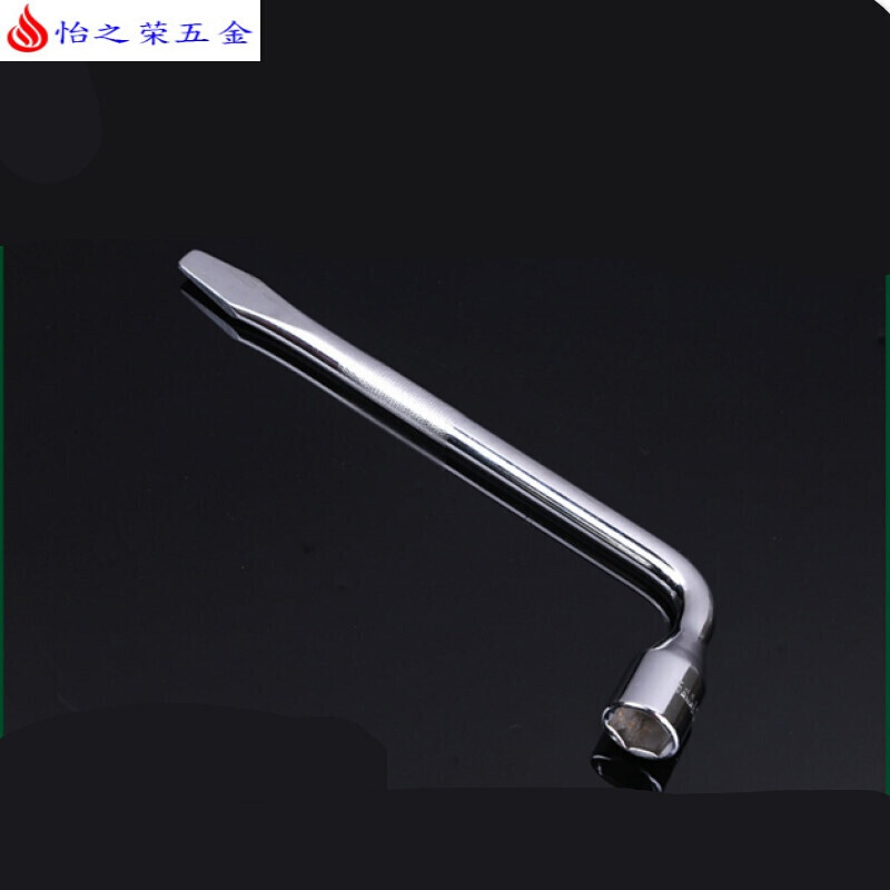 汽车轮胎套筒扳手换胎工具L型轮胎扳手省力车载17/19/21/22/24mm 21mm7字轮胎扳手