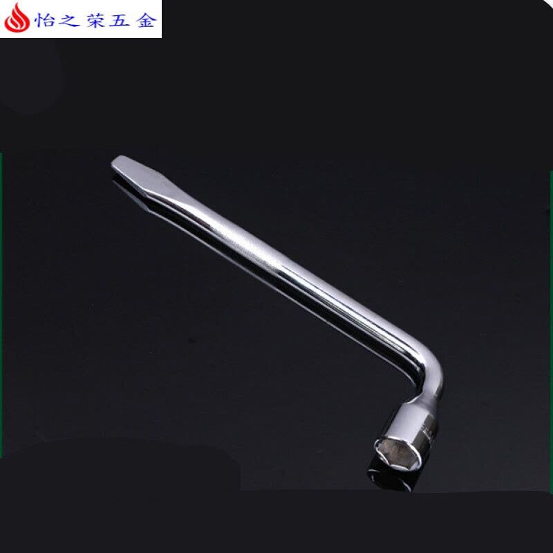 汽车轮胎套筒扳手换胎工具L型轮胎扳手省力车载17/19/21/22/24mm 21mm7字轮胎扳手图片