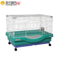 爱丽思(IRIS) 环保树脂豪华小宠笼子 兔笼 兔窝RU-800