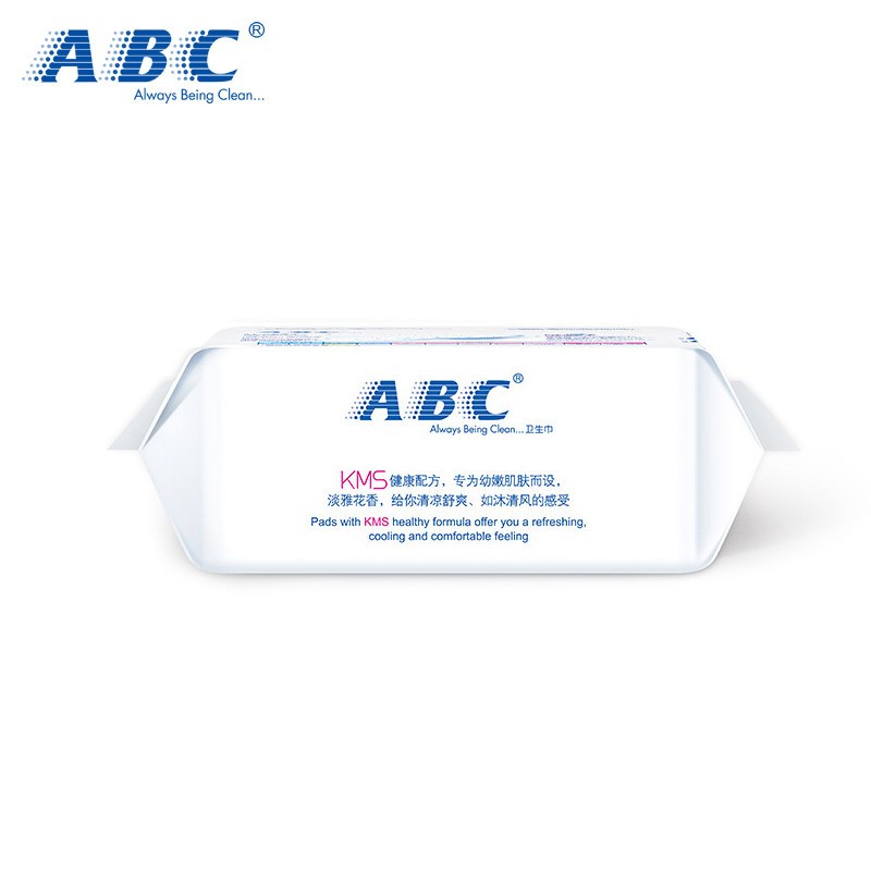 ABC卫生巾超吸纤薄日用8片装 240mm 棉柔表层