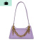 腋下包女奶茶紫色包包2020新款潮网红时尚单肩包高级感洋气法棍包NEW LAKE女士单肩包