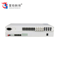 圣钧科技32路光综合接入设备 120H- 4E1(FE)-2GE-32P