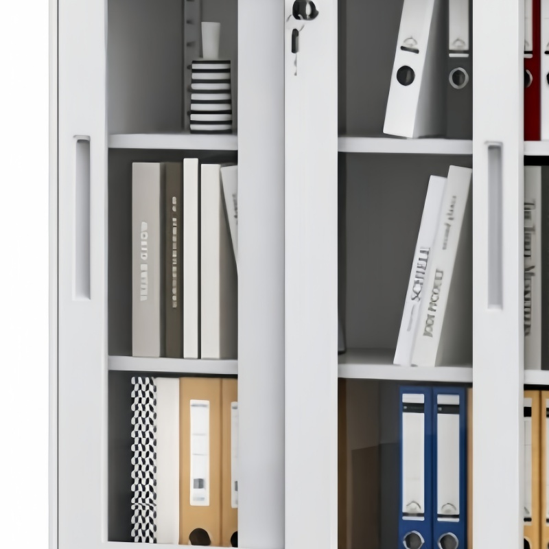 攸形玻璃门矮柜109*90*40cm台高清大图