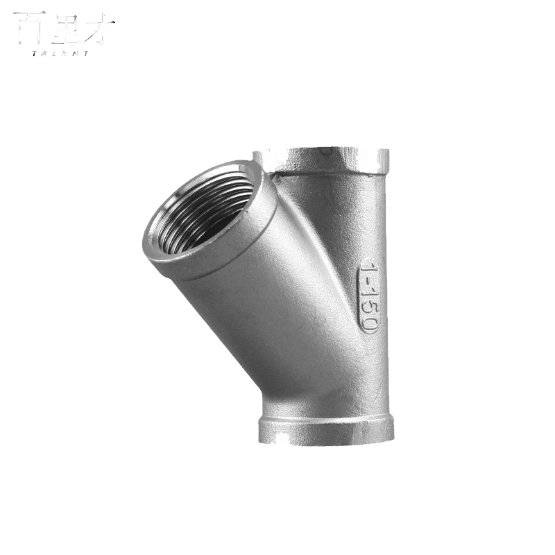 百里才 不锈钢45度斜三通 个图片