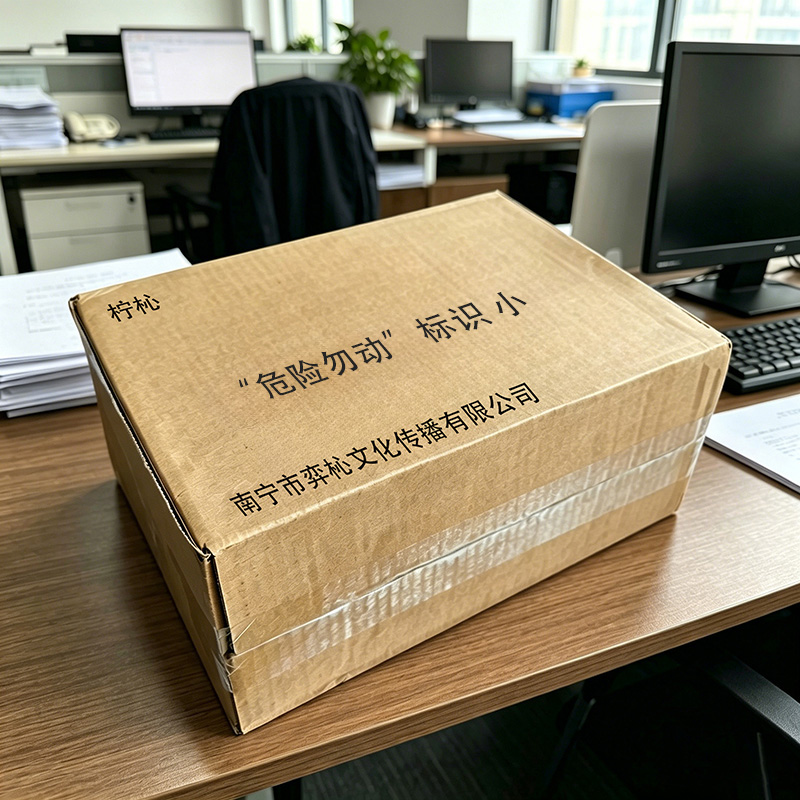 柠杺 “危险勿动”标识 小 205*55mm 张高清大图
