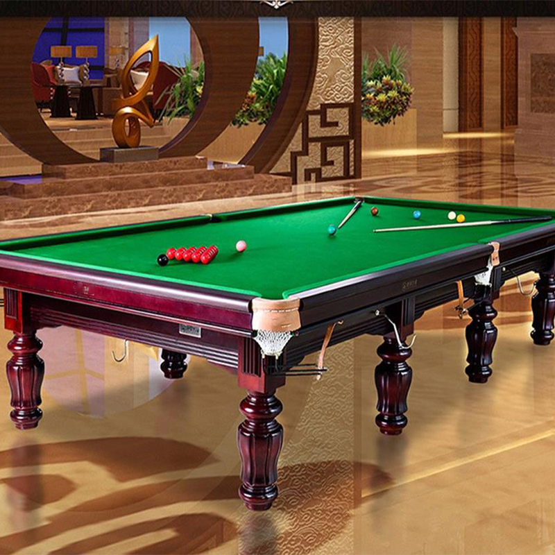 ms004美式标准斯诺克桌球台香槟色视频
