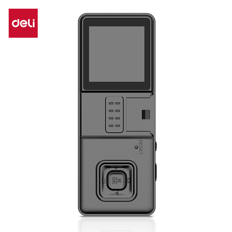 得力DSJ-DLQP3 胸牌式高清音视频作业记录仪内置128G高清大图