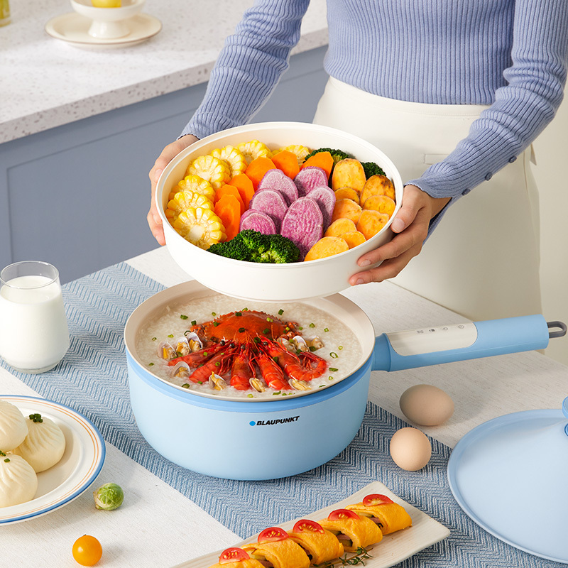 蓝宝(Blaupunkt)电热炒锅爆炒一体式家用多功能炒菜火锅电煮锅插电不粘BP-CG02