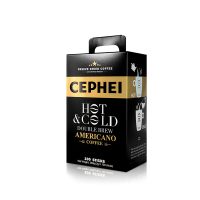 奢斐CEPHEI 冷热双泡冻干咖啡100条200g/盒美式无糖纯黑咖啡粉原装进口奢斐CEPHEI出品