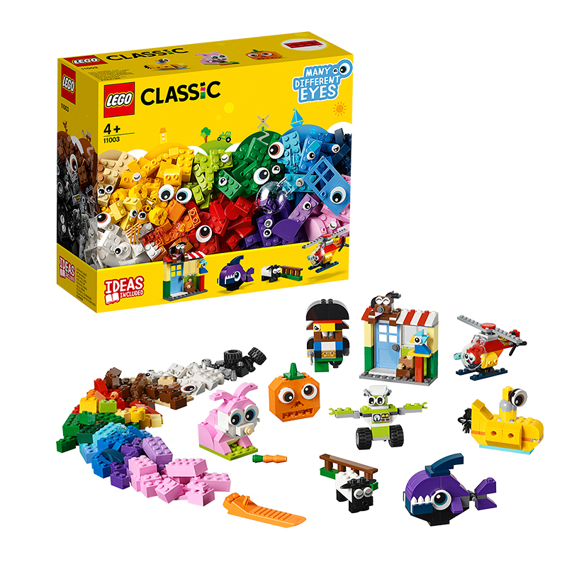 lego乐高classic经典创意系列大眼睛创意套装11003积木玩具