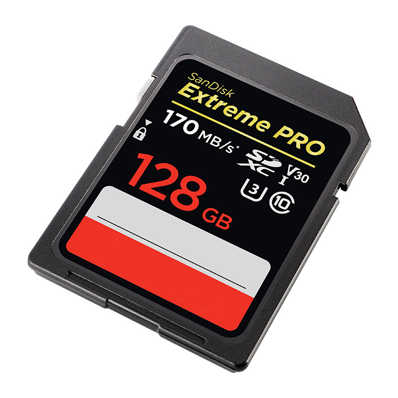 联想(lenovo) SANDISK 128G 170M/s快速存储SD内存卡