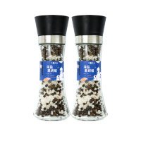 海盐黑胡椒178g+原味108g+混合味148g+柠檬盐12