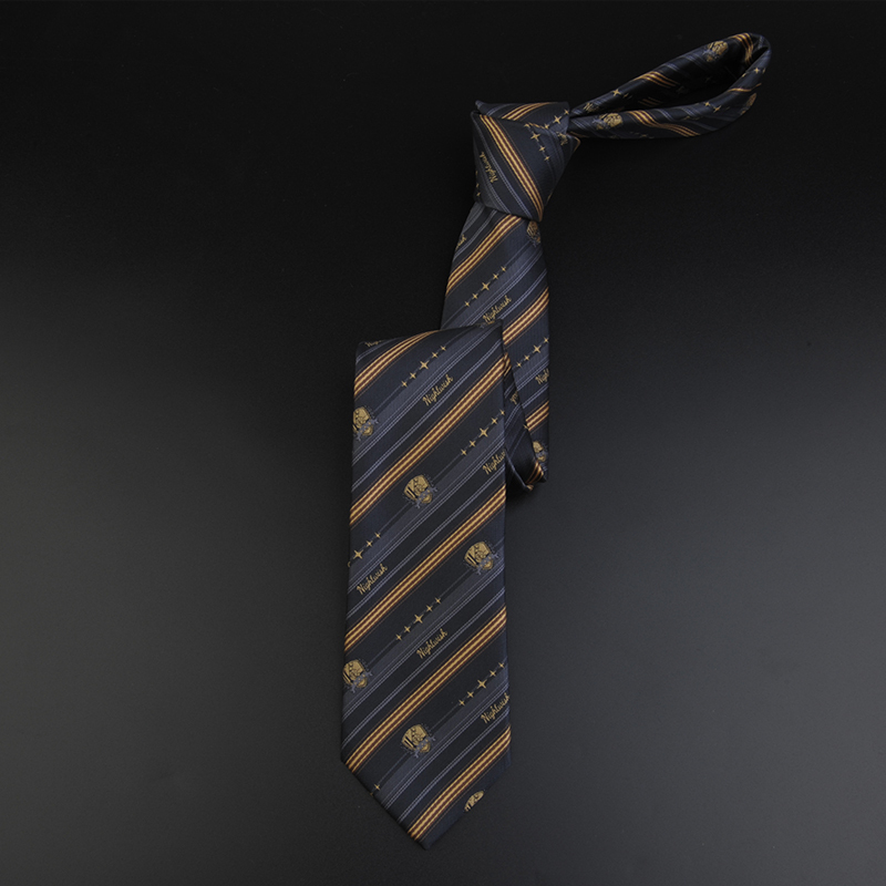 盛世曼尼日暮颂歌jk领带女手打配件黑dk男士领带百合