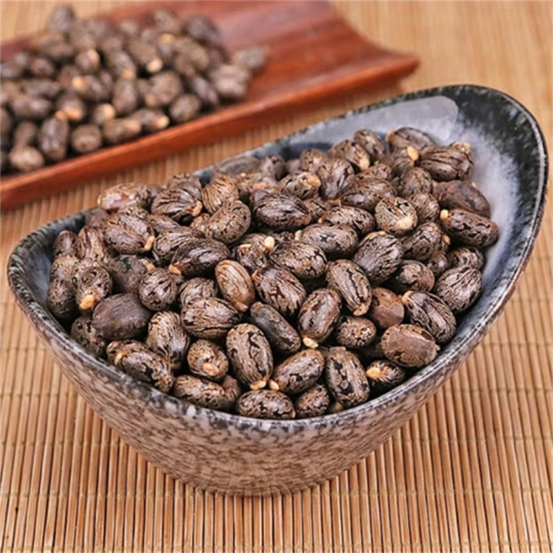 蓖麻子100克干货新货正品泡水蓖麻子生蓖麻子干货麻籽9260高清大图