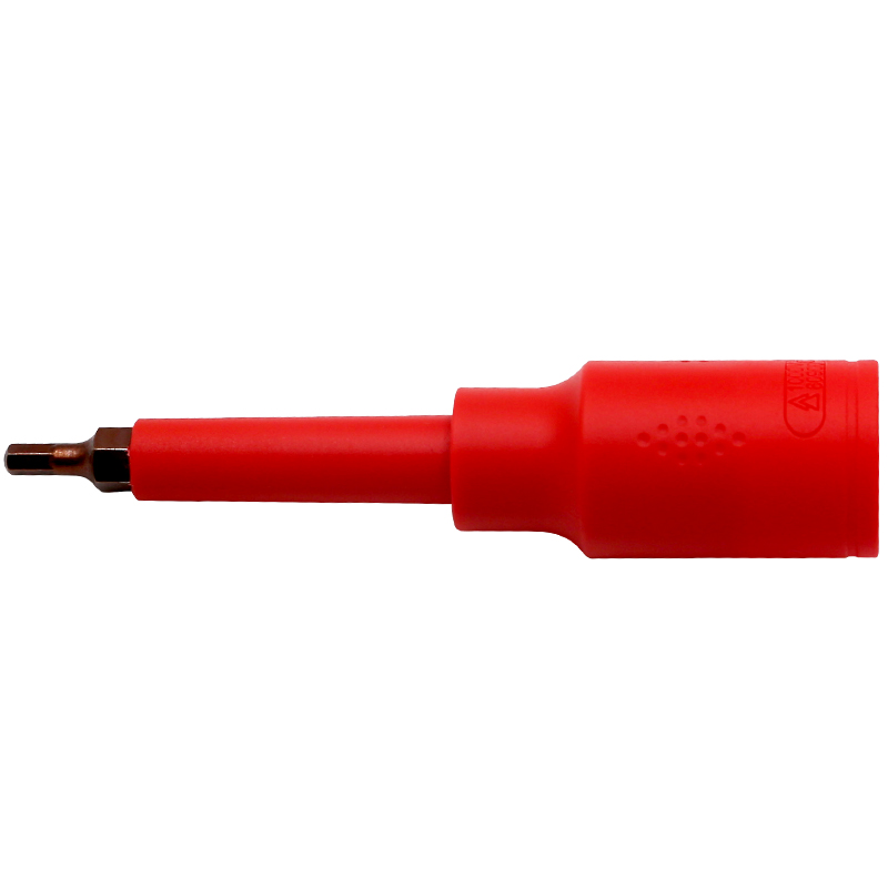 维度(WEDO)IN524A 1/4寸(6.3mm)绝缘注塑内六方套筒头旋具 铬钒钢 VDE 绝缘耐压1000V高清大图