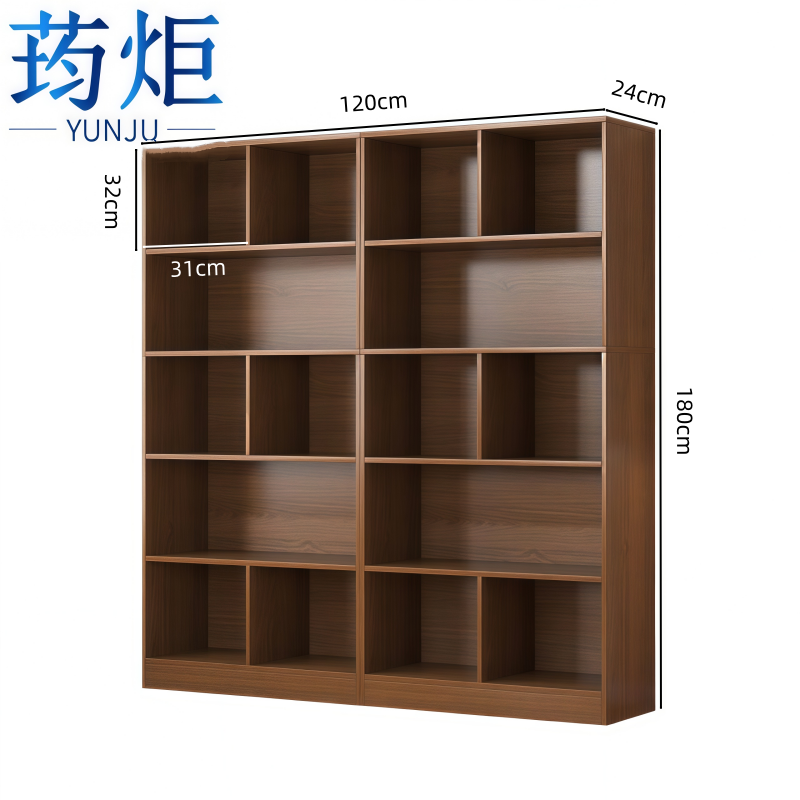 荺炬书架 120*24*180cm