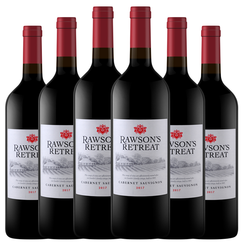 奔富洛神山庄赤霞珠干红葡萄酒 澳大利亚进口 整箱1l*6