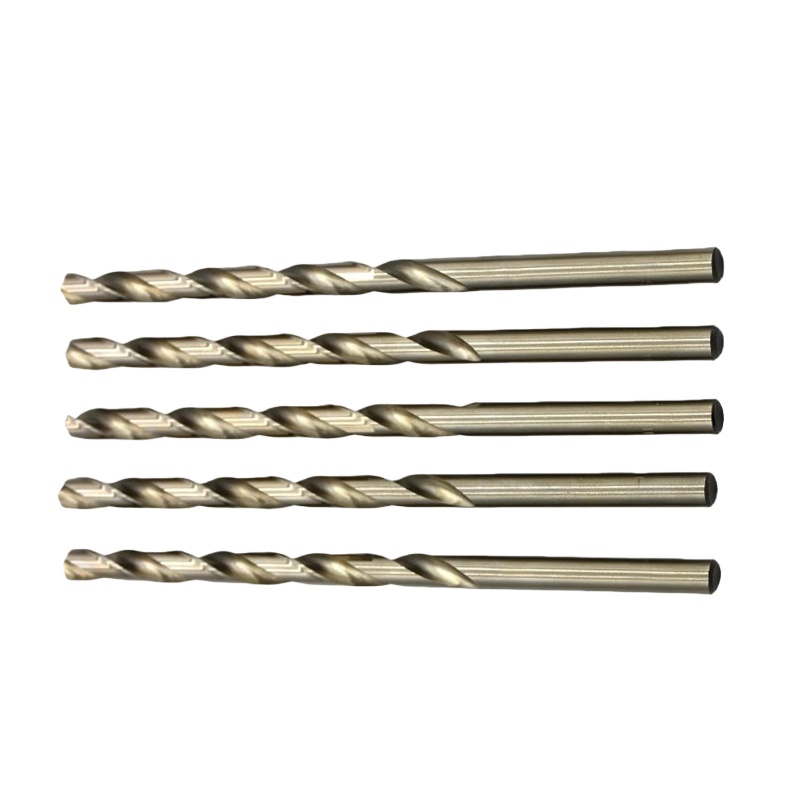 铭达鲁满 含钴不锈钢直柄麻花钻头高清大图