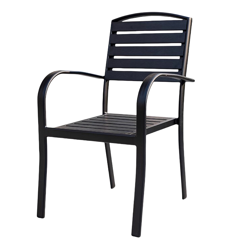 鑫龙悦户外椅黑色把高清大图