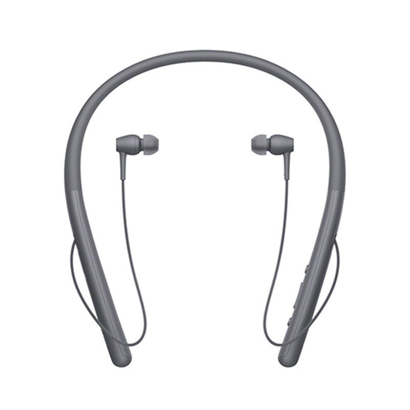 索尼(SONY)WI-H700 (灰黑色)颈挂式立体声蓝牙无线耳机 贴心磁扣 来电震动提醒