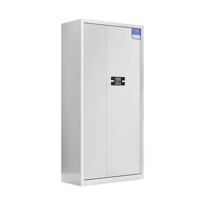 湘渭保密柜财务档案柜文件柜办公室资料储物柜保险柜通体白色-电子密码锁高清大图