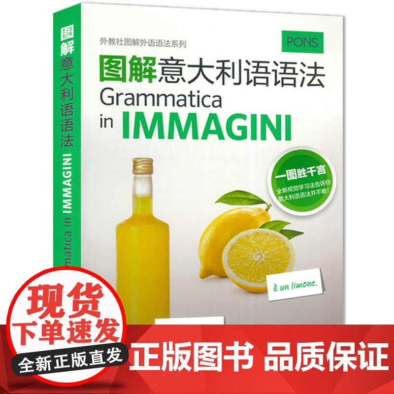 图解意大利语语法 托马迪编著外教社图解外语语法 意大利语语法自学学习书籍意大利语语法天天学上海外语教育出版社 97875高清大图