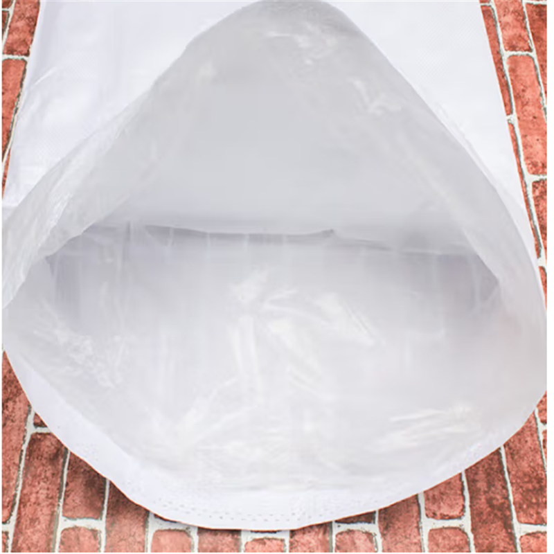 安赛瑞 10732 加厚内覆膜防水编织袋哦 60×110cm 20条/捆 单位:捆 白色高清大图