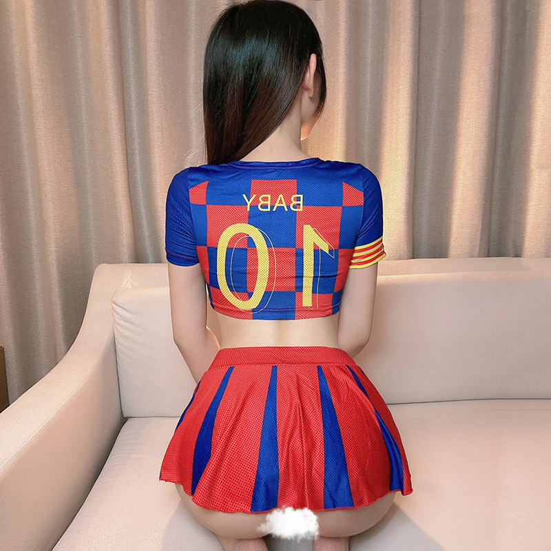 霏慕动感足球宝贝分体套装6954情趣内衣午夜魅力性感制服女式情趣睡衣高清大图