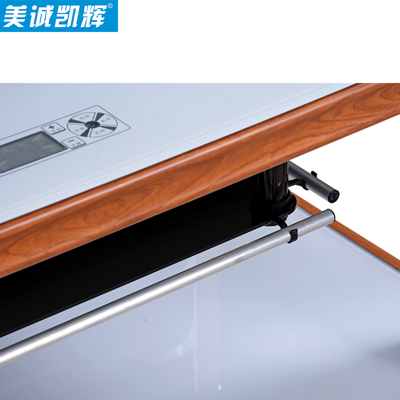 美诚凯辉电暖茶几K7-138S2(N)(黄花梨+超级面板)升降电暖取暖烤火电炉桌电暖器烤火炉