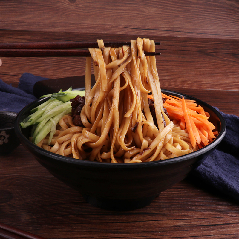 金沙河绿豆挂面 杂粮面 粗粮面条营养 口味面 快速早餐 1000g高清大图