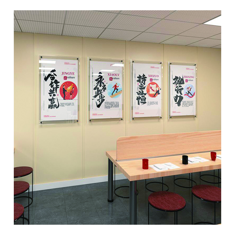 亚克力夹画 100*70cm 块高清大图