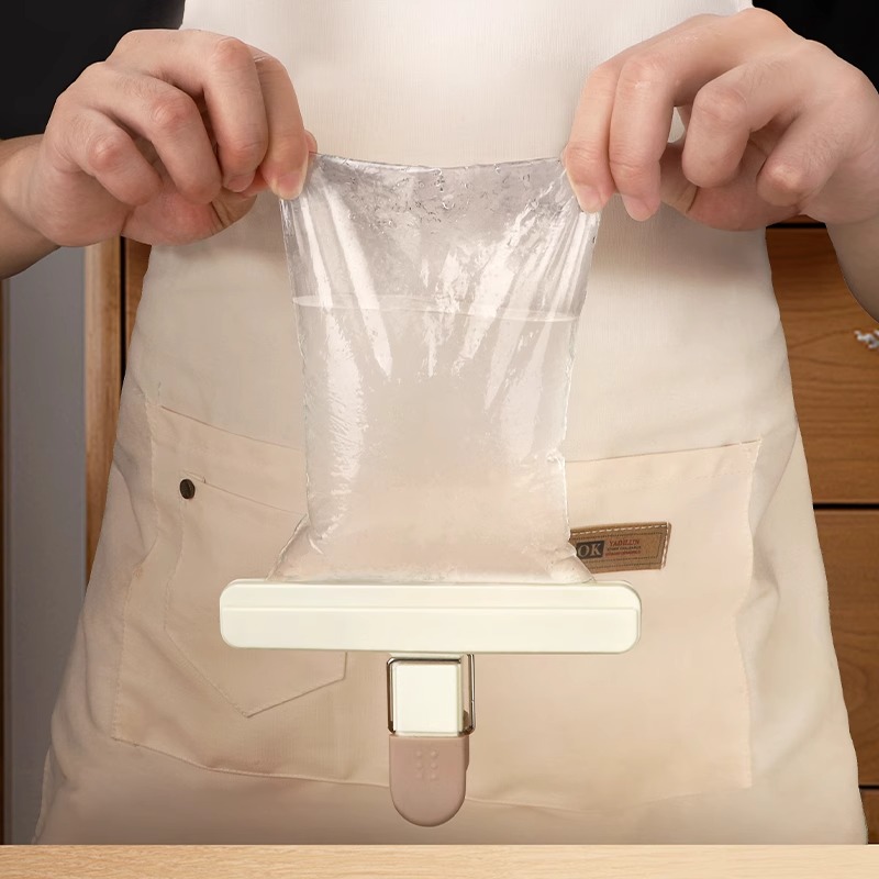 零食封口夹密封夹子食品夹神器薯条厨房调料袋保鲜防潮夹商用8138高清大图