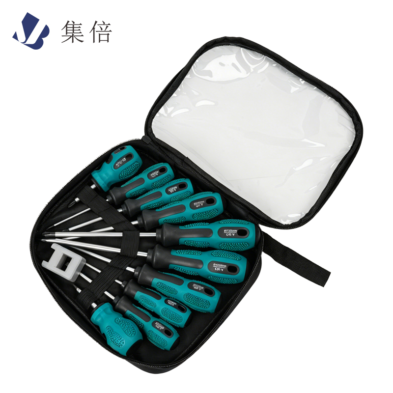 集倍 螺丝刀套装 10PCS 套高清大图